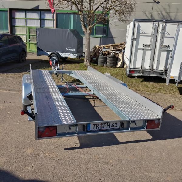 Fahrzeugtransporter 2000kg 400x188cm Anssems AMT ECO Anhänger für Autotransport