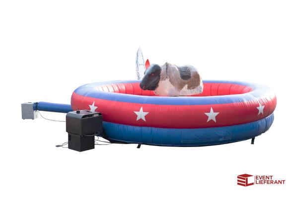 1-BULLRIDING / BULLENREITEN 4,0 X 4,0 METER RODEOREITEN RODEO REITEN SURF SIMULATOR