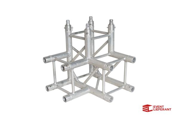 GLOBAL TRUSS F34 C30 90° 3-WEGE ECKE 4-PUNKT TRAVERSE