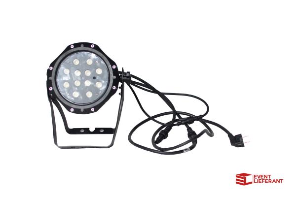 1-LED OUTDOOR SCHEINWERFER 12X4 WATT RGBW – LED SPOT – LED PAR 56