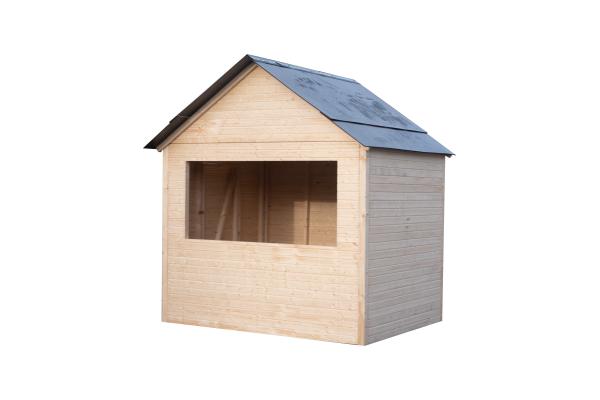 MARKTHÜTTE ,,HOLZ'' 2,7 X 2,2 X 2,9M LXTXH - MARKTSTAND