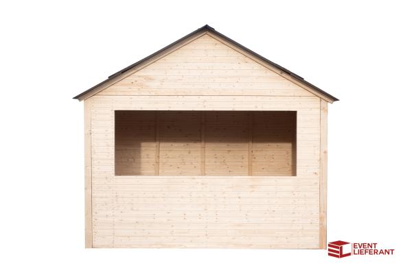 2-MARKTHÜTTE ,,HOLZ'' 3,95 X 2,2 X 3,3M LXTXH - MARKTSTAND