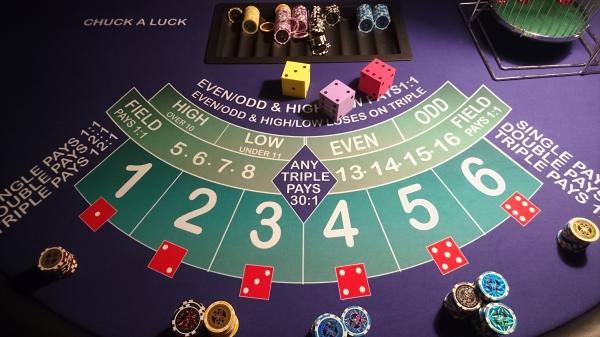 3-Mobiles Casino buchen mit Roulette, Black Jack, Poker, Chuck a Luck, Slot Machine u.a. ab 540 &eu...