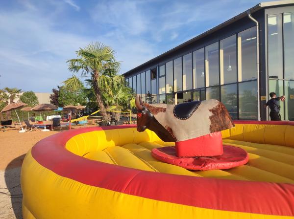 5-Aktionspaket Bullriding und Westernrutsche für die Kleinen
- incl. 1 x Personal bis 8 Stunden