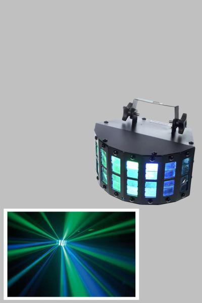LED Lichtanlage, Partybeleuchtung, Derby-Effekt, LED-Effekt