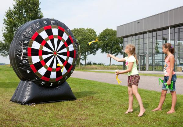 Mega Dart - Riesendartscheibe mit Klettpfeilen / XXL Darts mieten für Events und mehr