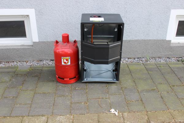 2-Heizstrahler Terrassenstrahler 4,5kW