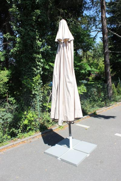 2-Sonnenschirm 300cm beige