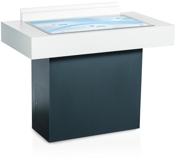 Table Pro 46“, Touch Tisch, Touch Table, Kioskterminal, Kiosksystem, Messe, Touch Präsentation