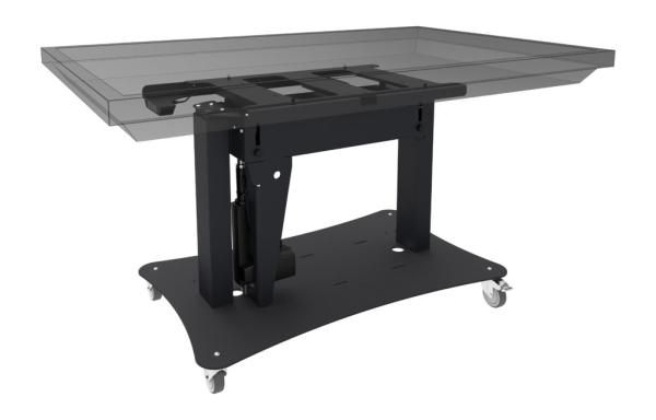 3-E-Table Light 49“, Touch Tisch, Touch Table, höhenverstellbarer Table, Kiosksystem, In...