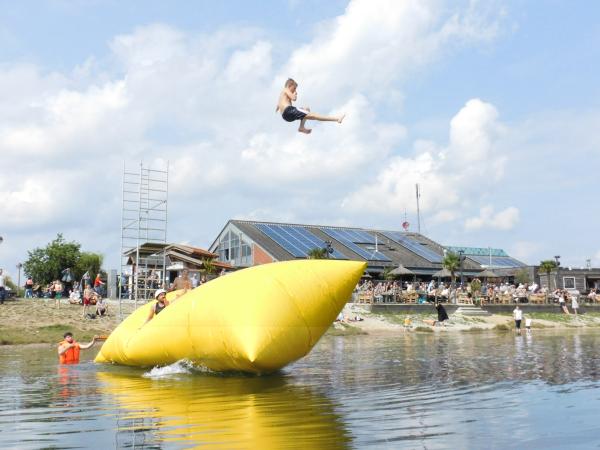 1-Blob, Blobbing, Wasserkatapult + Sprungturm inkl. auf- und Abbau.