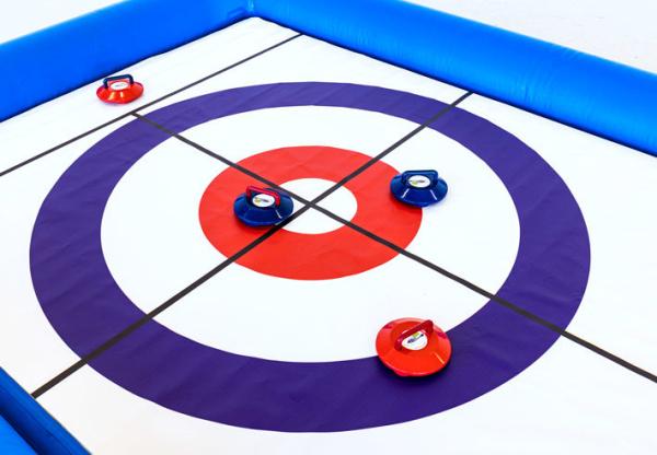 2-Curlingbahn Verleih ( Aufblasbare Curlingbahn mieten