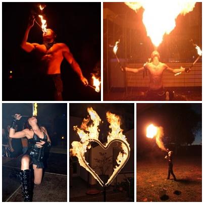 5-Feuershows-Feuerspucker-Feuerschlucker Hochzeit-Geburtstag-Firmenevents bereits ab. 399,99 €