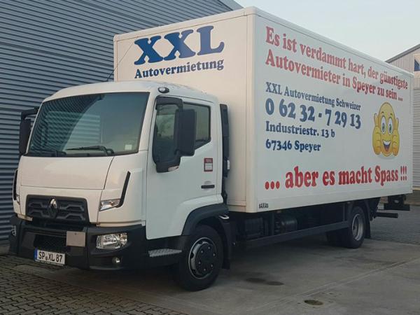 3-LKW 7,5t Iveco Eurocargo; Koffer mit Hebebühne