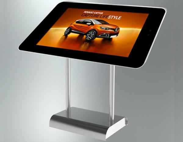 Outdoor Touchscreen für interaktive Präsentationen innen oder außen.