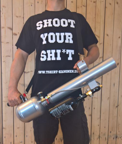 6-T-Shirt Kanone "SciFi four" für XXXXL Shirts und Trikots. Einsatzfertig mit bis zu...
