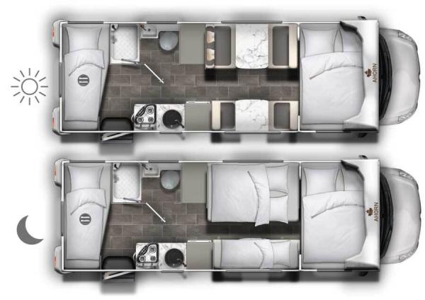 2-Wohnmobil Ahorn Canada AS: