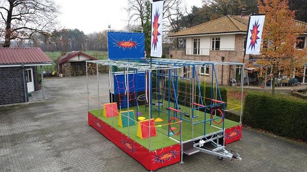 Ninja Warrior Kids Action, Klettergarten, Kletterwand, Parcour