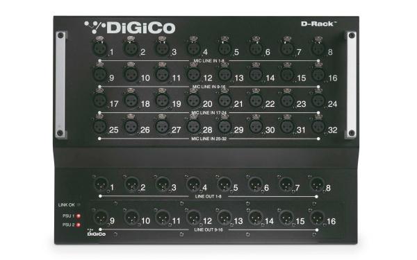 1-DiGiCo D-Rack, Digitale Stagebox