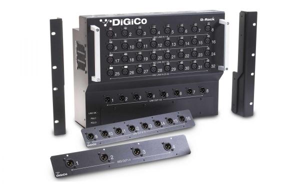 3-DiGiCo D-Rack, Digitale Stagebox