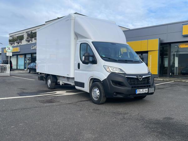 2-Opel Movano Kofferwagen mit Hebebühne, Umzugswagen , Möbeltransporter