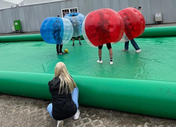 3-Bubble Soccer / Bumper Ball Arena mieten