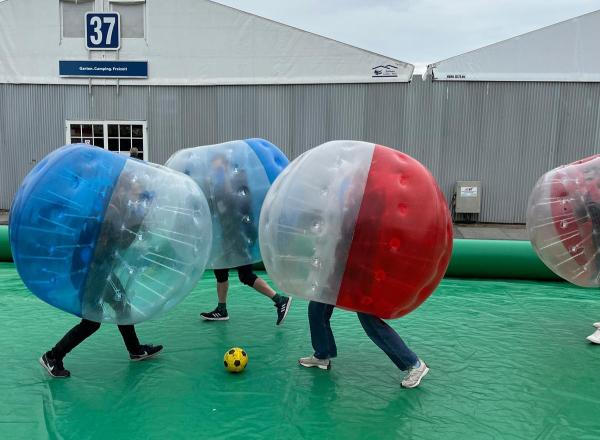 4-Bubble Soccer / Bumper Ball Arena mieten