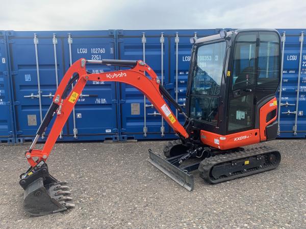 Kubota KX019 Minibagger, 1,9 to.