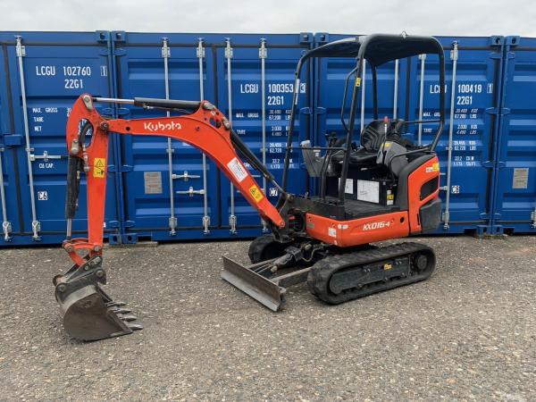 Kubota KX016 Minibagger 1,6 to.