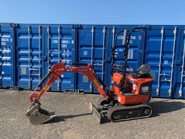 Kubota K008 Minibagger, 1,0 to., 70 cm breit