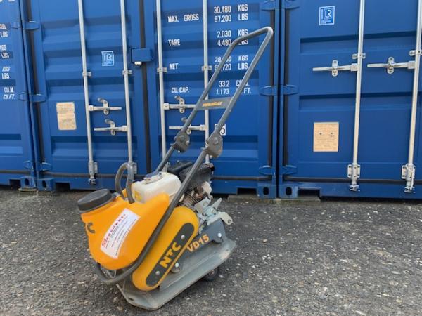 2-NTC Rüttelplatte VD 15, 85 KG optional mit Gummimatte