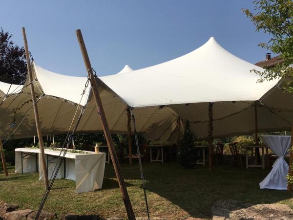 5-Stretchzelt 10,0 x 12,0m