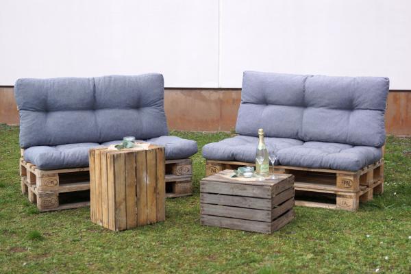 Paletten-Lounge-Set