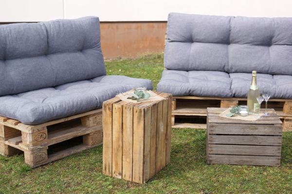 2-Paletten-Lounge-Set