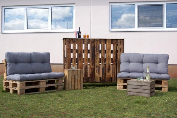 3-Paletten-Lounge-Set