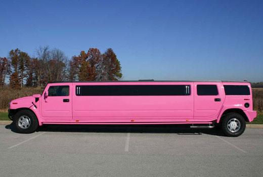Pinke Hummer H2 Stretchlimousine mieten für Köln und Umgebung