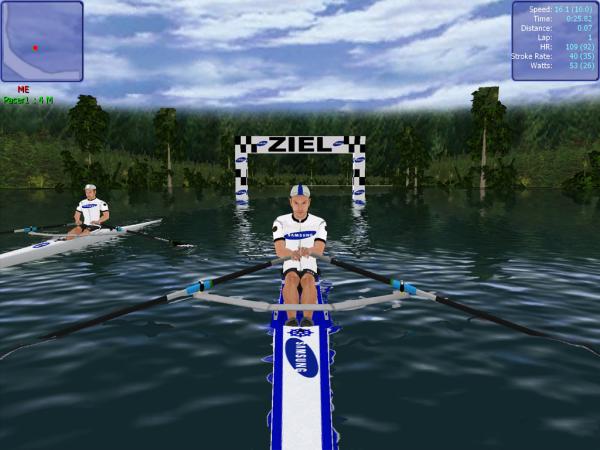 5-Rudersimulator - Doppel - ab ans Paddel!