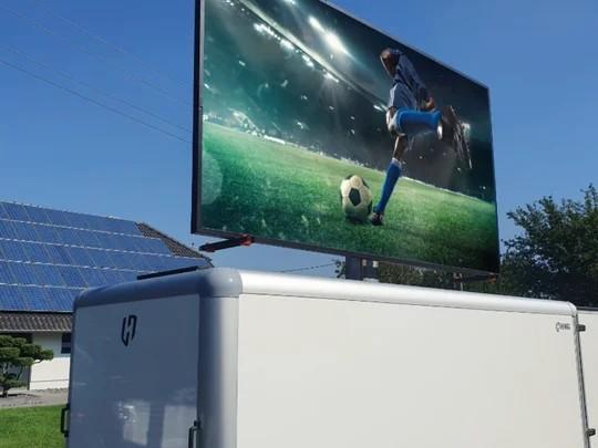 LED Trailer 2,5x4,5m für den mobilen Einsatz