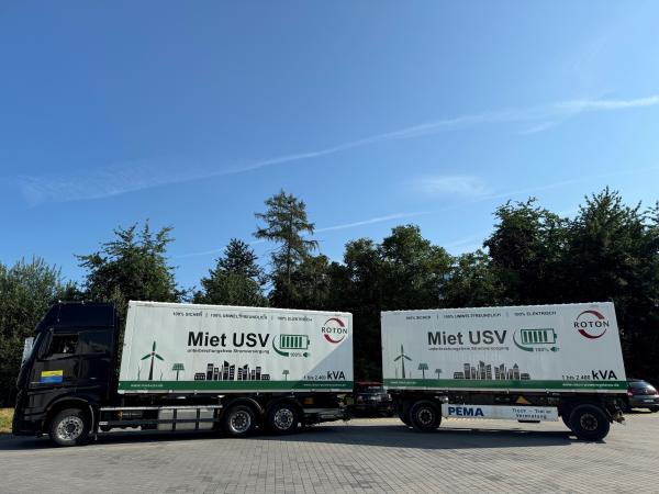3-Miet / Leih USV System im Container Outdoor