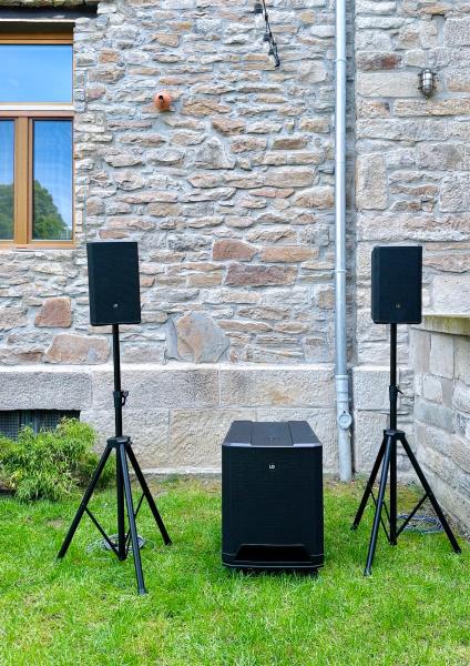 2-PA-Anlage / 4000W Peak / Bluetooth-Verbindung