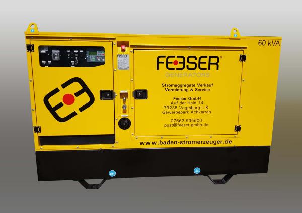 60 kVA Stromerzeuger