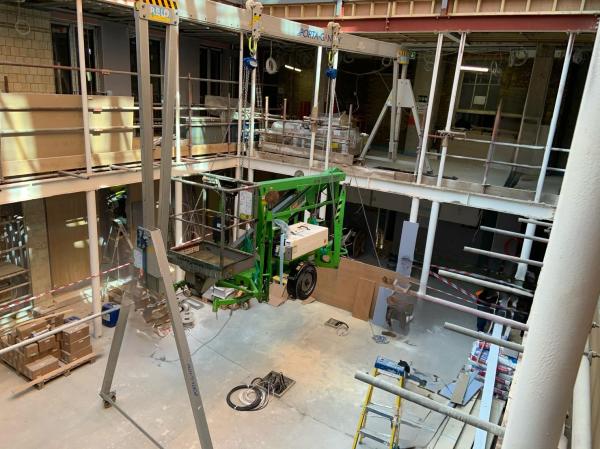 3-Alu-Portalkran Porta Gantry 5000T (fahrbar)