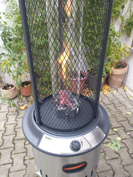 4-Gas Terrassenfeuer Vulcano