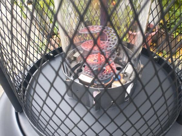 5-Gas Terrassenfeuer Vulcano