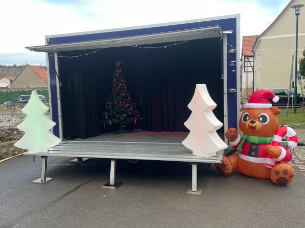 2-Messe & Promotionen Trailer f&uuml;r Roadshow, Kampagne, Wahlkampf, Kundgebung, Messen und an...