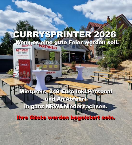 Foodtruck mieten, Foodtruck Catering, In ganz NRW und Niedersachsen mit Personal