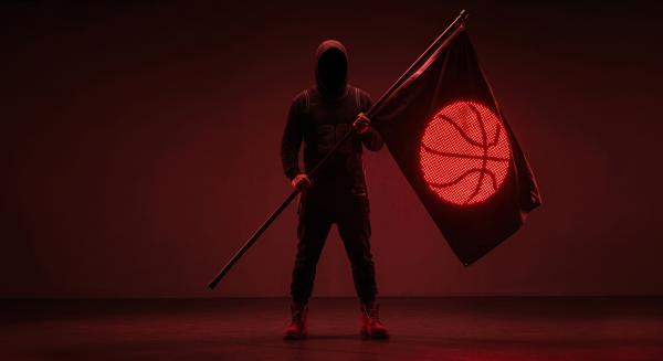 2-LED Flagge