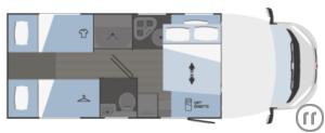 2-Wohnmobil  Rimor Sarus 96 plus