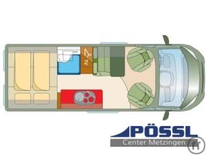 Wohnmobil Pössl Roadcar R 600