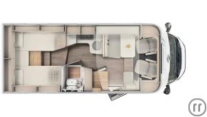 Wohnmobil T 338 EB ohne Hubbett
